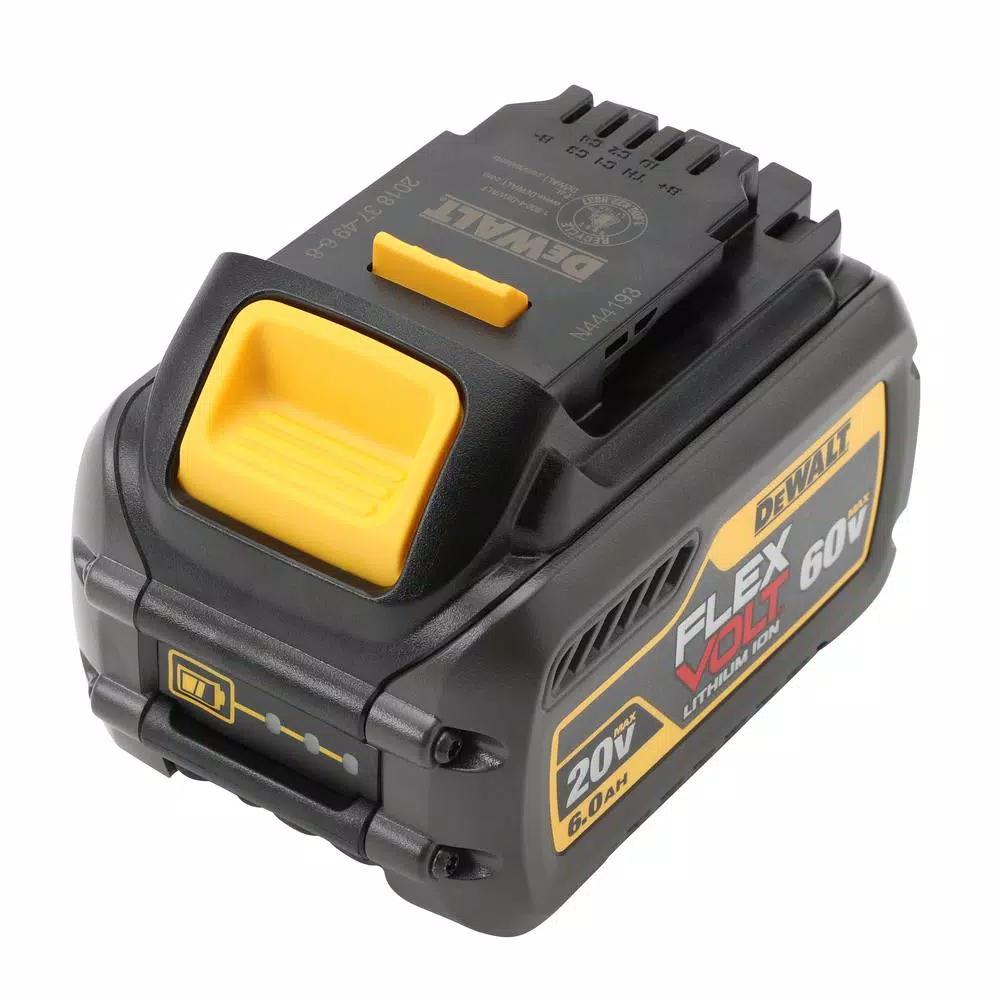 DEWALT FLEXVOLT 6.0 Ah 20V/60V MAX Lithium-Ion Battery and 6 Amp Charger Kit