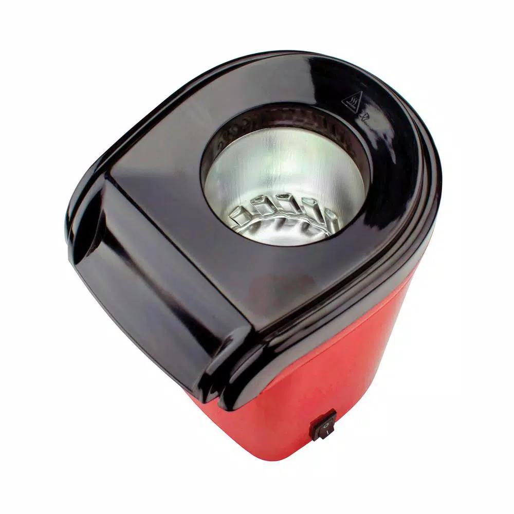 Brentwood Appliances Red Hot Air Popcorn Maker, 1200W Countertop Popper