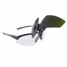 Lincoln Electric 4 in. Black Safety IR5 Flip Lens Brazing Glasses thumbnail 2
