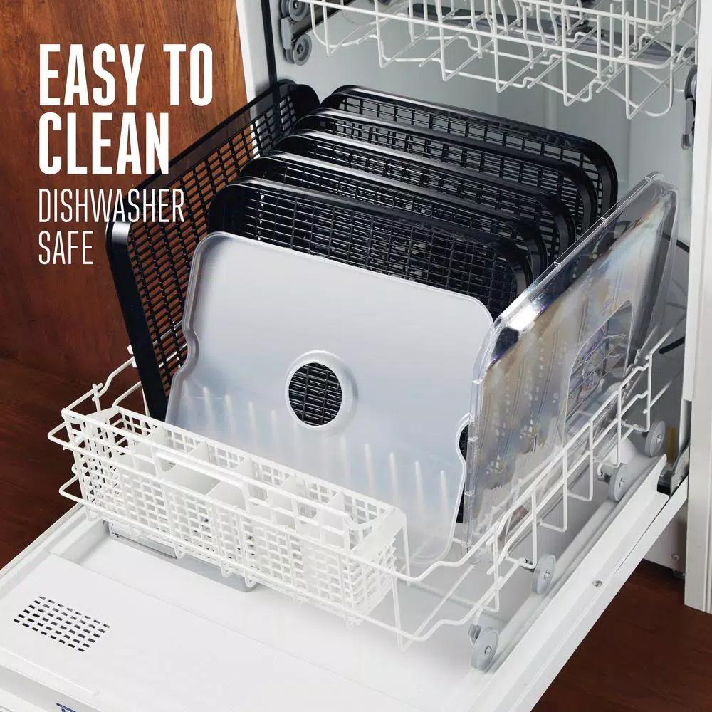 Weston Realtree Edge 6-Tray Stainless Steel Digital Food Dehydrator with Camo Storage Cover