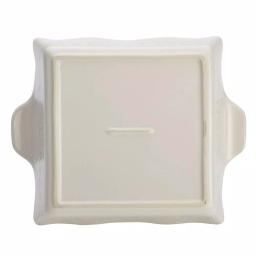 Ayesha Curry Home Collection 8 in. Square Ceramic Baker, French Vanilla thumbnail 3