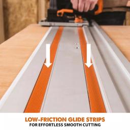 Evolution Power Tools Evolution ST1400 55 in. Circular Saw Track with Clamps and Carry Bag thumbnail 10