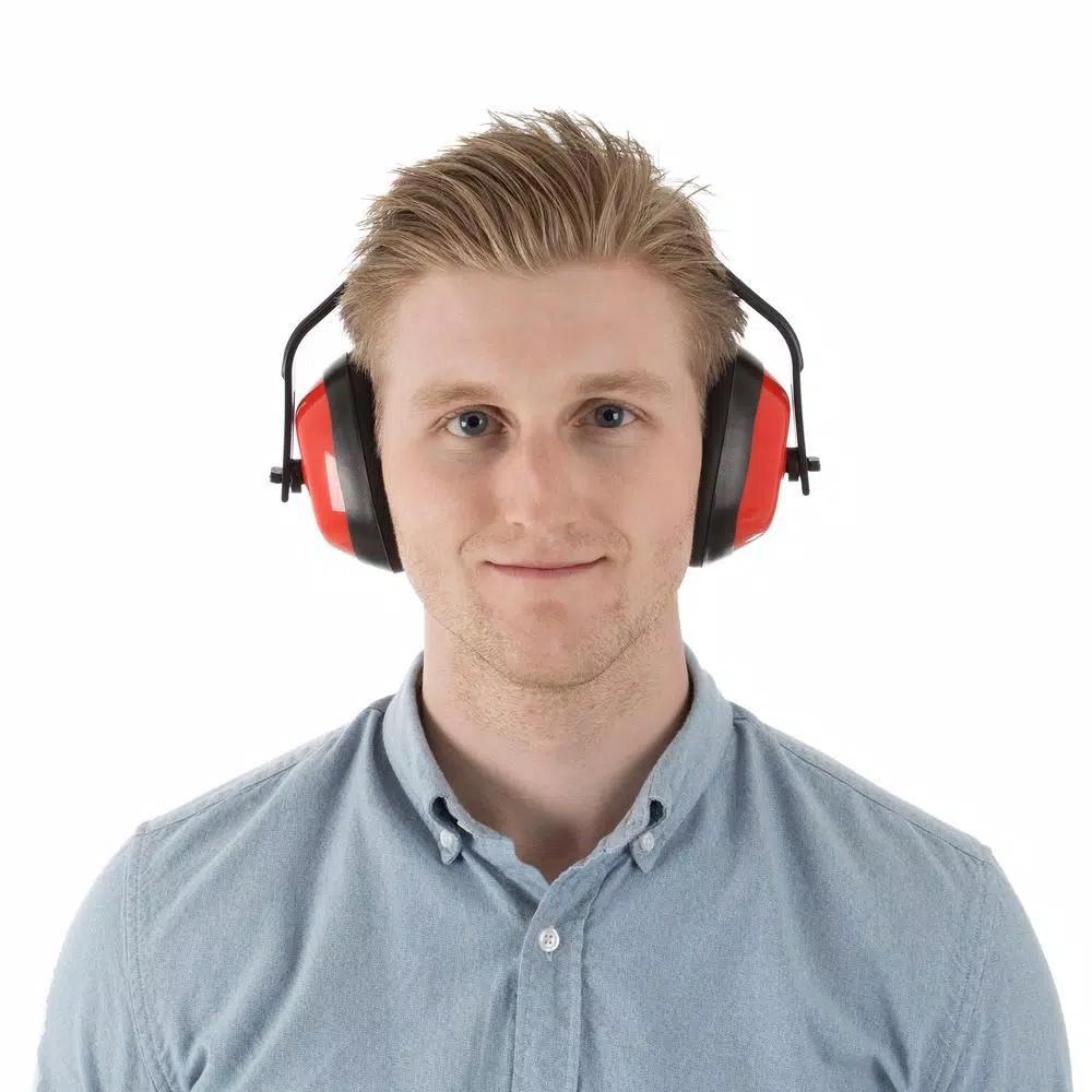 Stalwart Adjustable Safety Ear Muffs - 26 dB Noise Reduction Hearing Protection