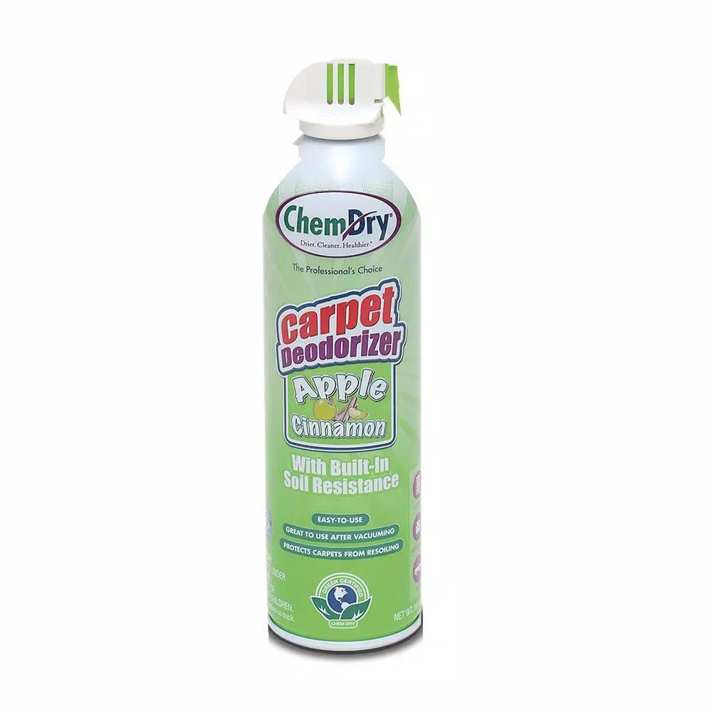 ChemDry Chem-Dry Apple Cinnamon Scented Carpet Deodorizer, Residue Free Aerosol (2-Pack, 36 oz)