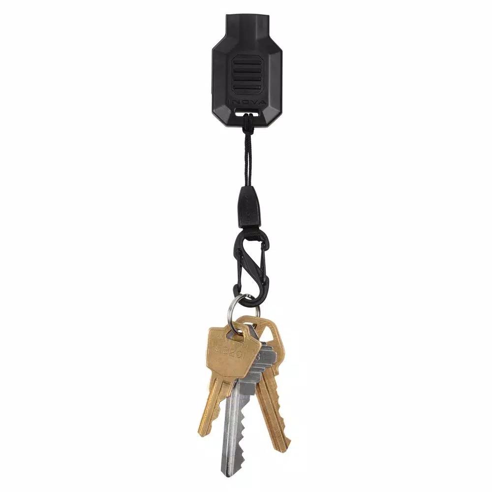 Nite Ize Inova Squeeze LED Keychain Light - Compact Portable Flashlight with S-Biner Attachment