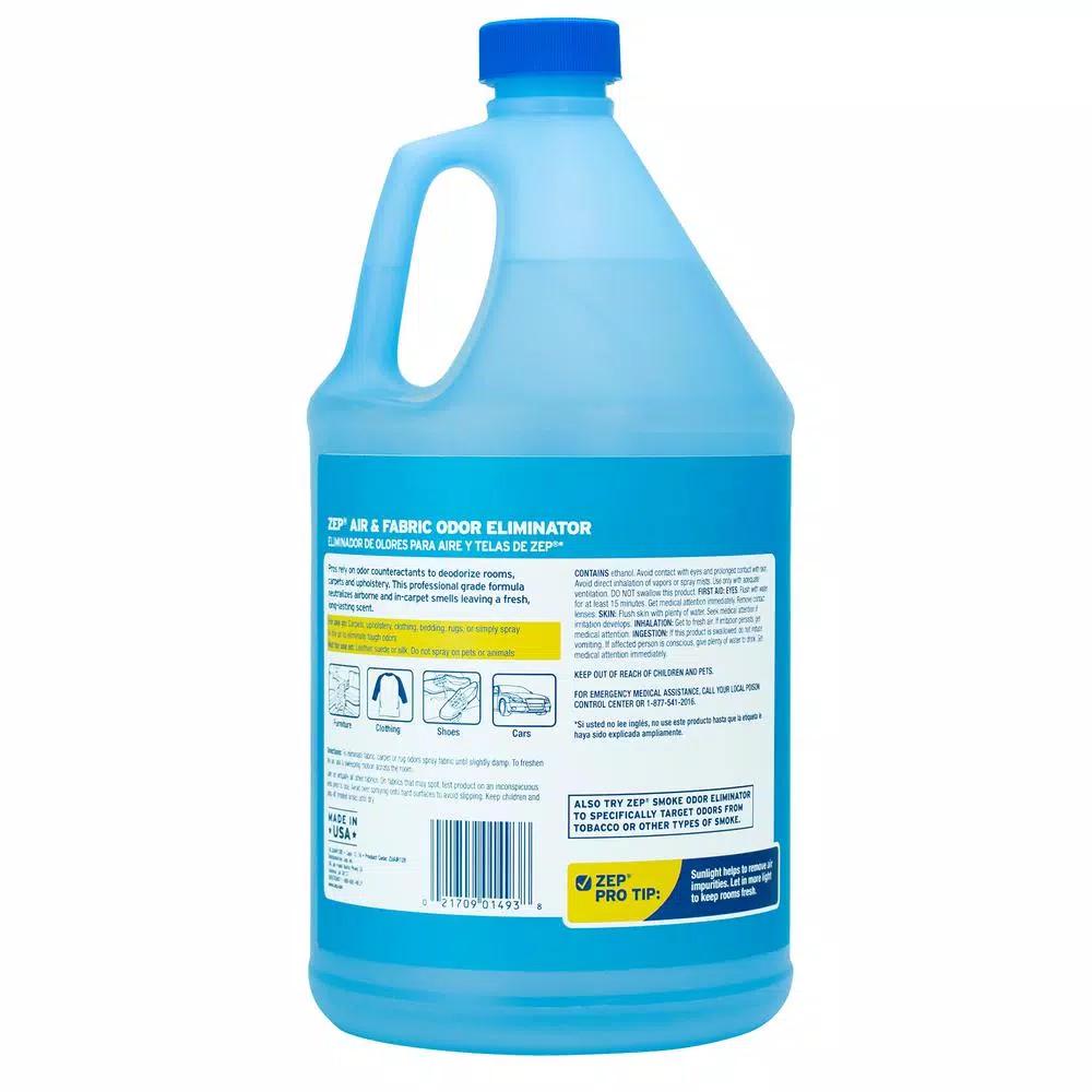 ZEP Commercial Air and Fabric Odor Eliminator, Fresh Breeze Scent, 1 Gallon (Case of 4)