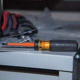Klein Tools 3-Piece Insulated Electrical Tool Set with Multi-Bit Screwdriver, Wire Strippers and Receptacle Tester thumbnail 7