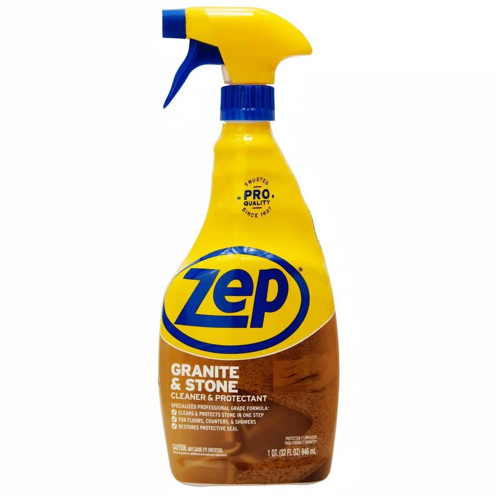 Zep Granite & Stone Cleaner & Protectant, 32 oz. (Case of 4)