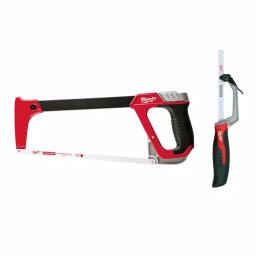 Milwaukee 2-Piece Hack Saw Set: 12 in. High Tension & 10 in. Compact Hack Saws thumbnail 1