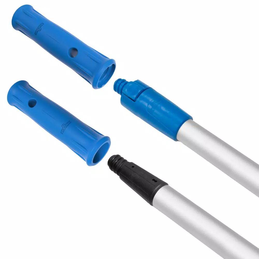 Unger Pro 60 in. Aluminum Dual-Ended Cleaning Pole with Comfort Grip