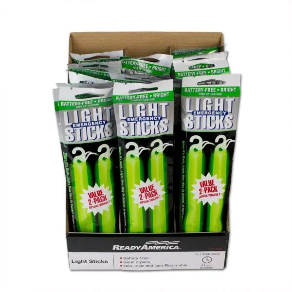 Ready America 24-Pack Green 8-Hour Chemical Light Sticks (2-Pack)