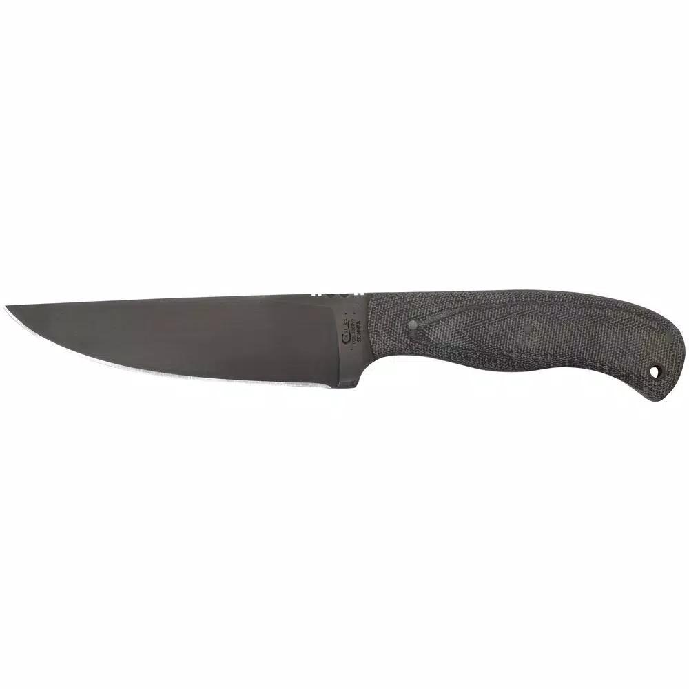 W.R. Case and Sons Cutlery Co. Case Winkler Skinner Fixed Blade Knife with 5.2 in 80CrV2 Steel Blade and Canvas Laminate Handle