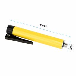 AdirPro 7 ft. Aluminum Extension Pole with Height Lever, Yellow thumbnail 4