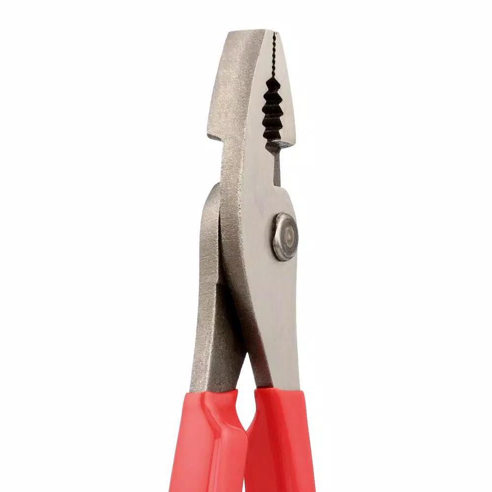 GEARWRENCH 6.5 in. Slip Joint Pliers with Shear-Style Wire Cutter and Dipped Grips