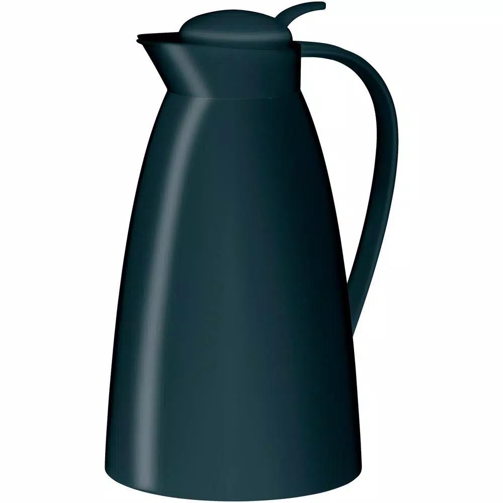 alfi 1.05 Qt. Frosted-Plastic Vacuum-Insulated Carafe, Black