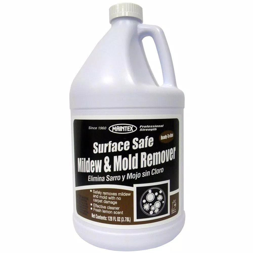 Maintex Surface Safe Mildew and Mold Remover, Non-Bleach Formula, 1 Gallon