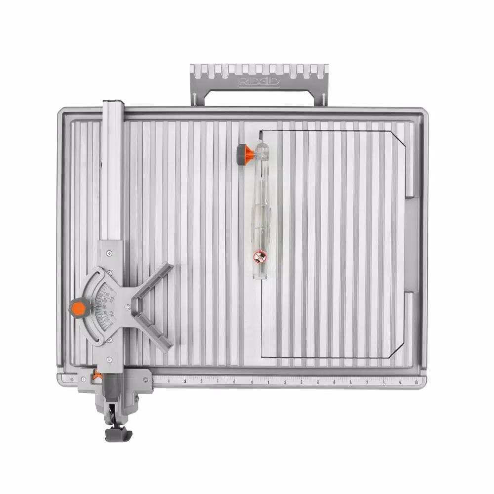 RIDGID 7 in. Corded Wet Tile Saw with 24 in. Rip Capacity and Gel-Foam Knee Pads Bundle