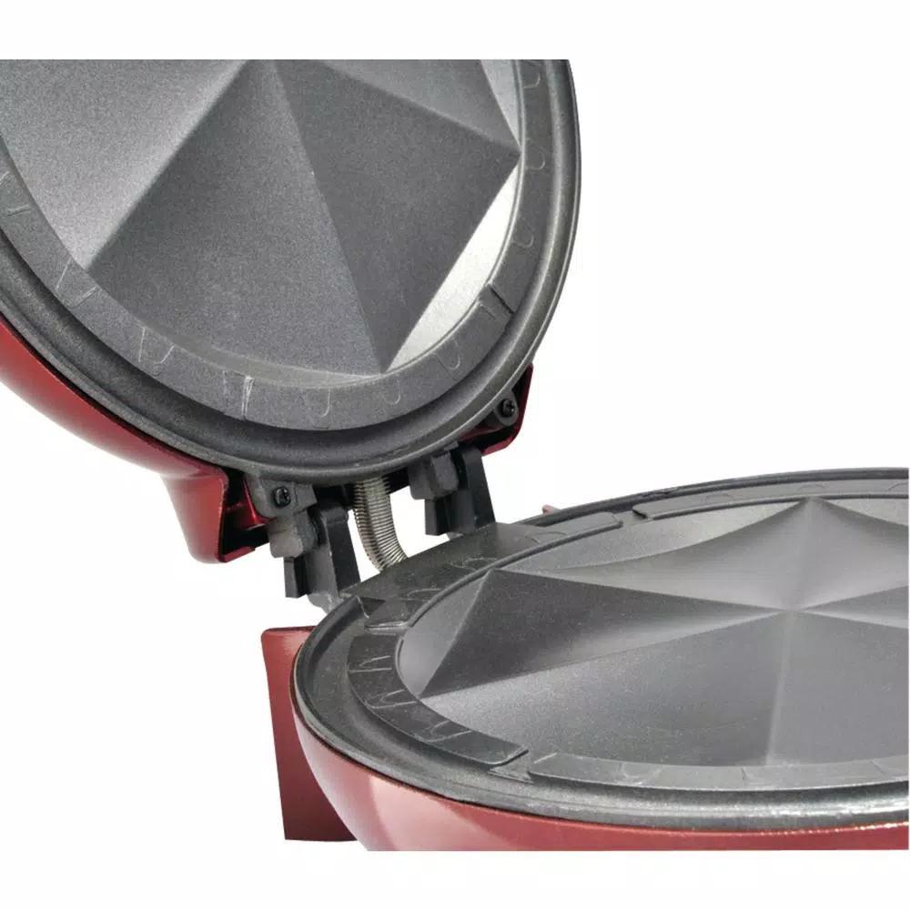 Brentwood Appliances TS-120 8-Inch Nonstick Quesadilla Maker, 900W, Red