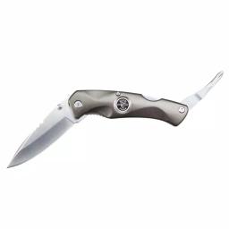 Klein Tools Electrician's Folding Pocket Knife with Phillips Driver and Wire Stripper thumbnail 9