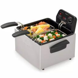 Presto ProFry 12-Cup Deep Fryer, 1800W Electric Immersion Element with 2 Oblong Baskets thumbnail 8