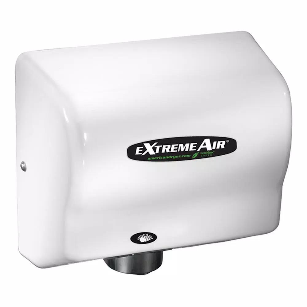 WORLD DRYER eXtremeAir GXT Series High Speed Automatic Electric Hand Dryer - White Steel