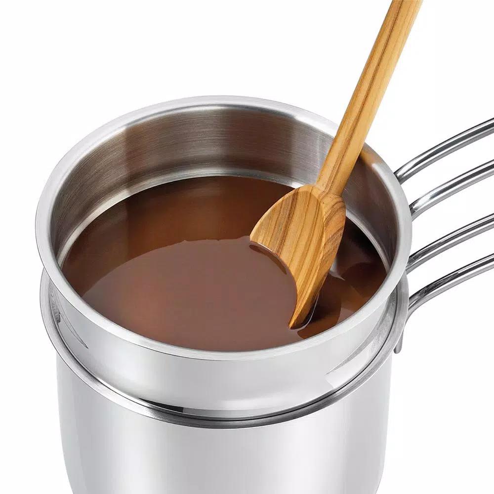 Frieling Kuchenprofi 1.6 qt. Stainless Steel Sauce Pot with Glass Lid