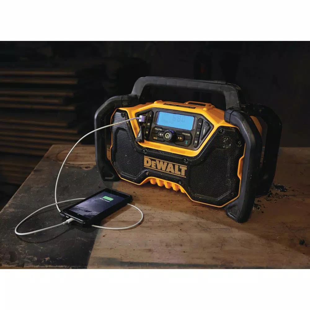 DEWALT DCR028B 20V MAX Compact Bluetooth Jobsite Radio (Tool Only)
