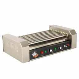 Funtime 187 sq. in. Stainless Steel Hot Dog Roller Grill, Dual Temperature Control thumbnail 1