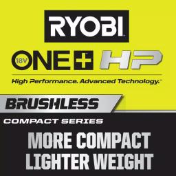 RYOBI ONE+ HP 18V Brushless Compact 2-Tool Combo Kit: One-Handed Reciprocating Saw & Cut-Off Tool thumbnail 2