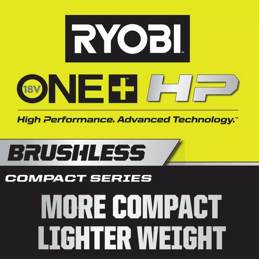 RYOBI ONE+ HP 18V Brushless Compact 2-Tool Combo Kit: One-Handed Reciprocating Saw & Cut-Off Tool