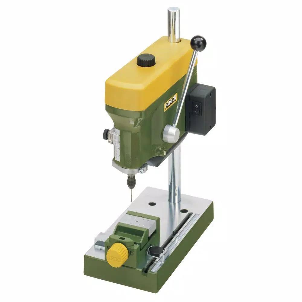 Proxxon TBM 115 Bench Drill Press with 6 Steel Collets