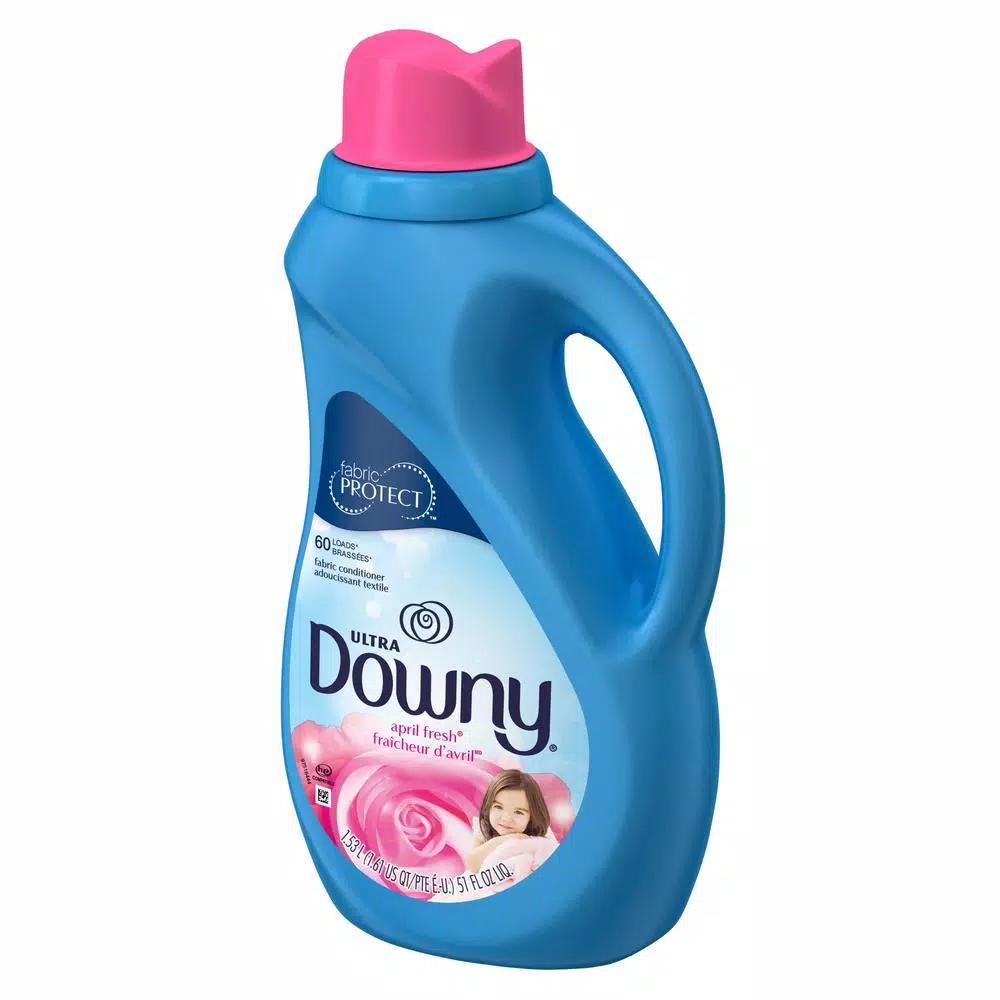 Downy Ultra April Fresh Liquid Fabric Softener, 51 oz (60 Loads)