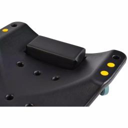 Omega Lift 48 in. HDPE Plastic Mechanic Creeper with Padded Headrest and Dual Tool Trays, 440 lb. Capacity thumbnail 3