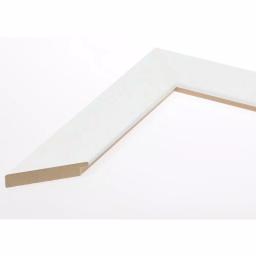 BrandtWorks American Value Modern Matte White Composite Framed Mirror, 65.5 in. x 32 in. thumbnail 2