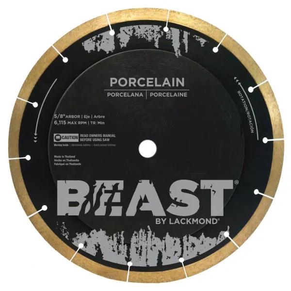 Beast The Beast 8 in. Reinforced Hub Hard Porcelain Wet Tile Saw Blade