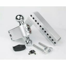 Weigh Safe Weigh-Safe 180 Hitch Chrome Tow Ball Edition Adjustable Ball Mount thumbnail 2