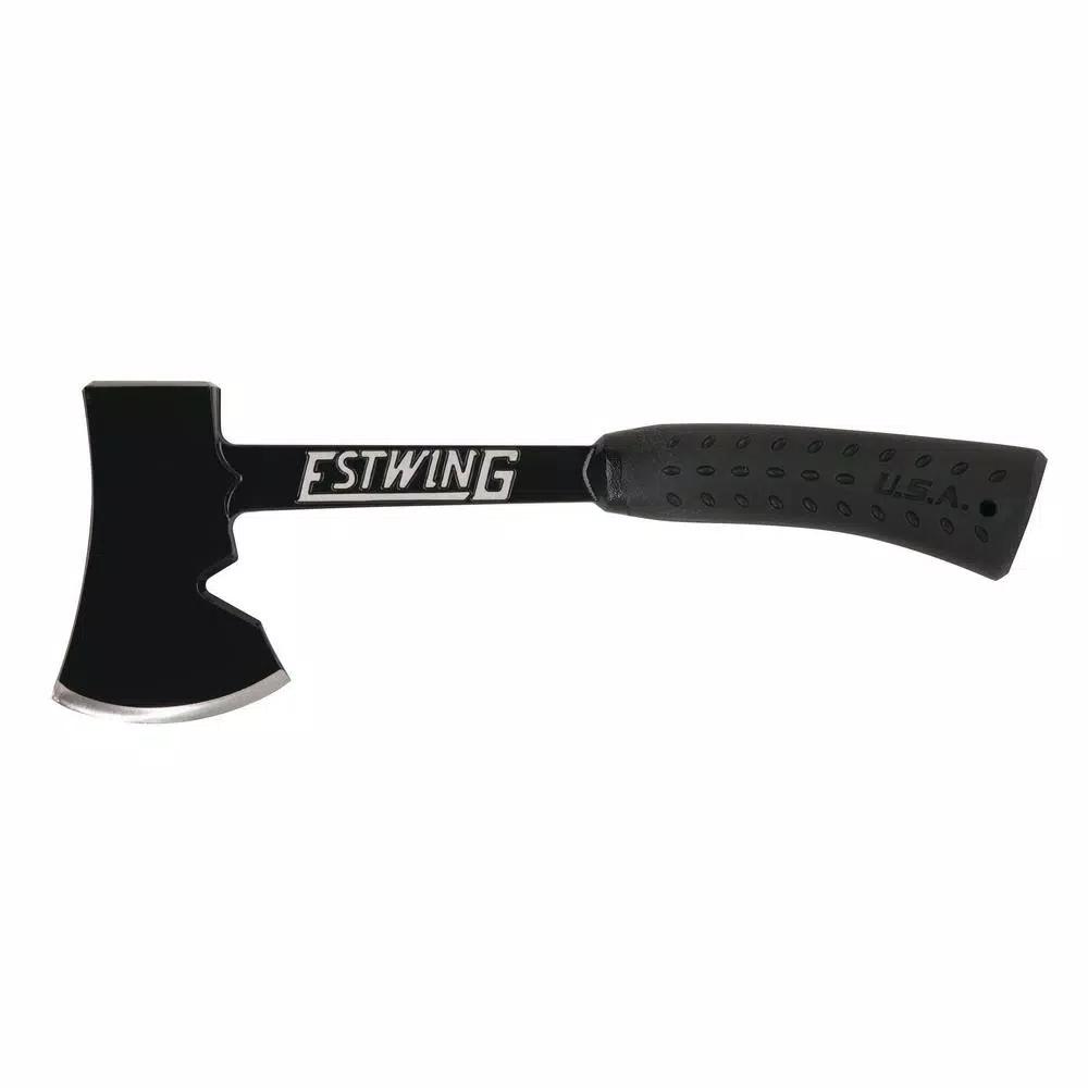 Estwing 14 in. Black Camper's Axe with Shock Reduction Grip