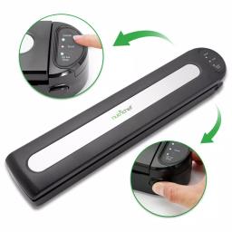 NutriChef Compact Electric Vacuum Sealer with Reusable Food Bags thumbnail 2