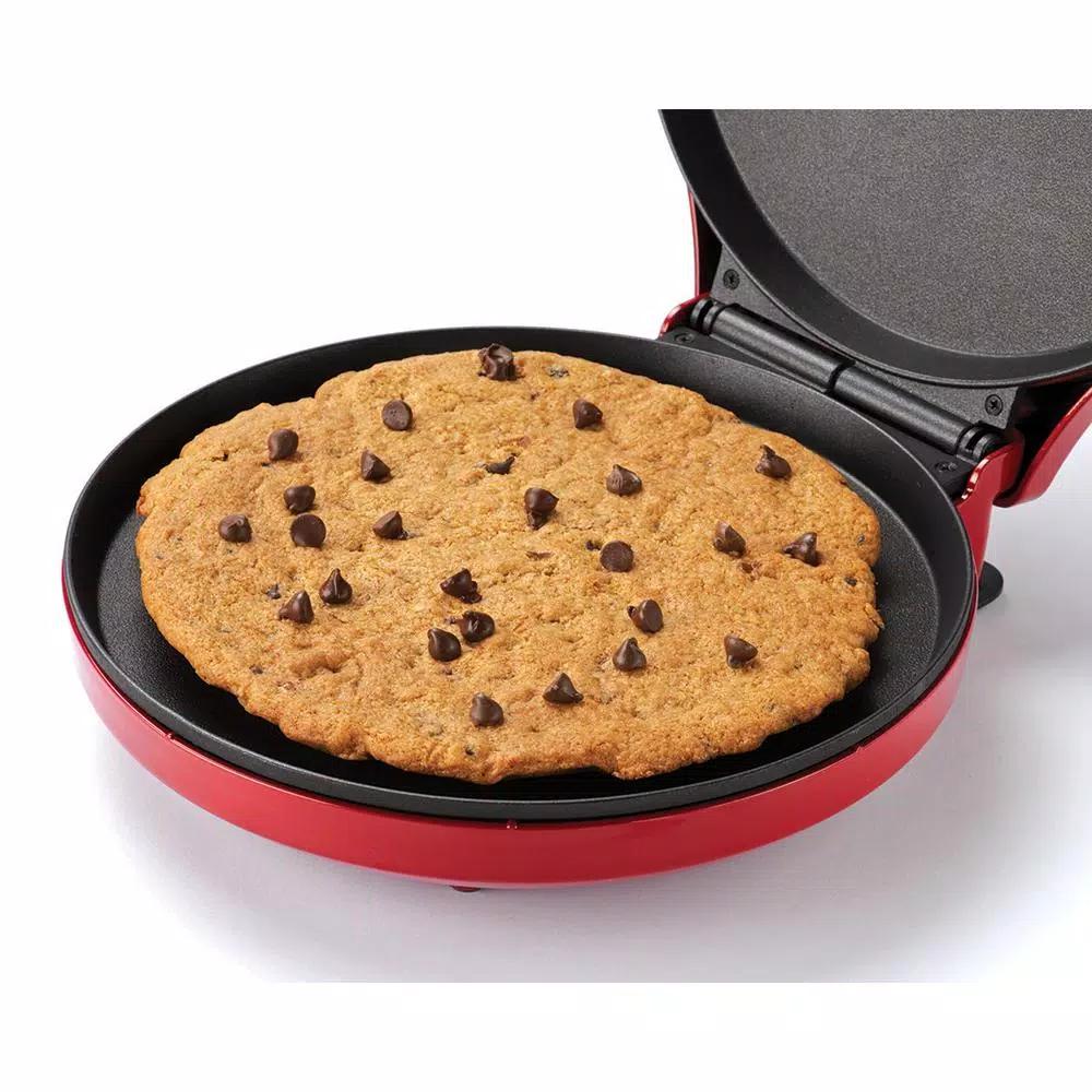 Betty Crocker 12 in. Non-Stick Pizza Maker, Red Specialty Countertop Grill