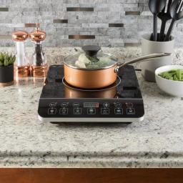 Unbranded Weymouth Home Portable Induction Cooktop, 1800W Single Burner Electric Hot Plate with Digital Controls thumbnail 4