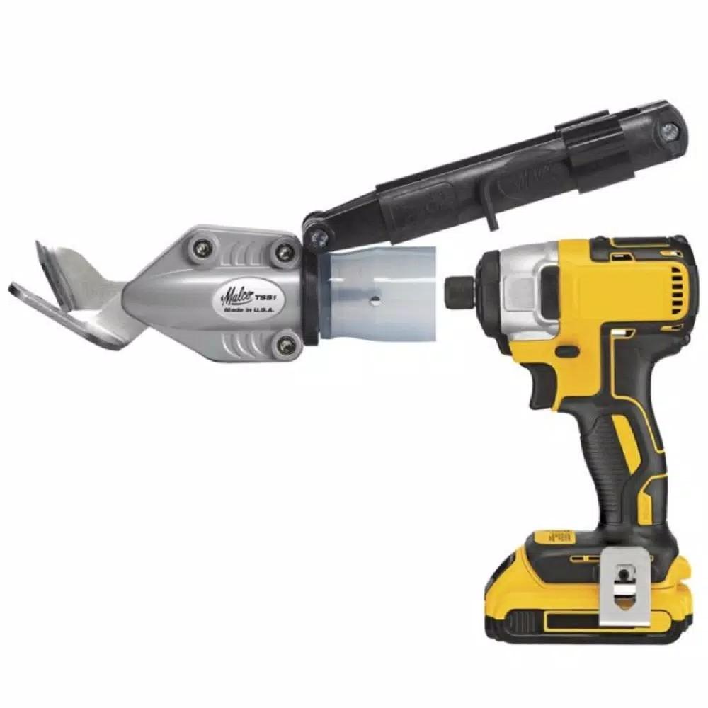 Malco TurboShear Shingle Cutter Drill Attachment for Asphalt Shingles