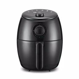 Maximatic Elite Platinum 2.1 Qt. Black Air Fryer with Adjustable Timer and Convection Fan thumbnail 1