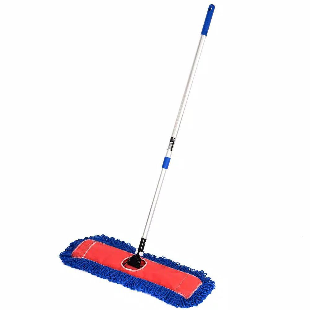 Alpine Industries 24 in. Microfiber Dust Dry Mop Replacement Head, 2-Pack
