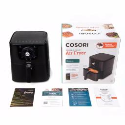 Cosori 5.8 QT Air Fryer with Bonus Skewer Rack Set, 1700W Rapid Air Circulation, Black thumbnail 4