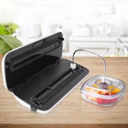 NutriChef 1L Vacuum Sealer Food Storage Container, White Air Sealing Canister Accessory thumbnail 4