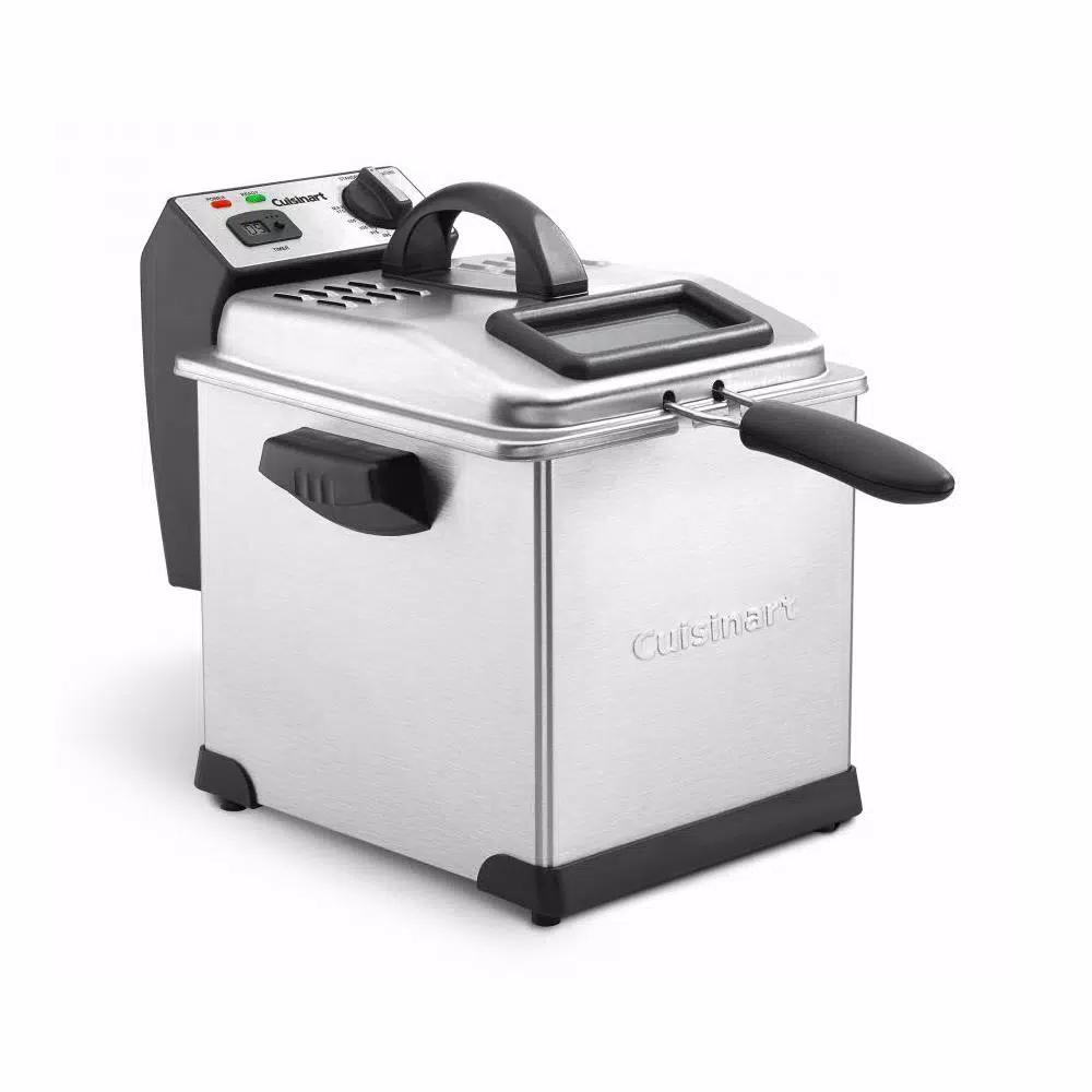 Cuisinart 1800-Watt Deep Fryer with 3.4 Qt Stainless Steel Oil Container