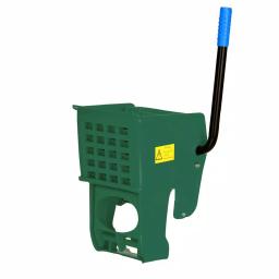 Alpine Industries 36 Qt. Mop Bucket with Side Press Wringer, Green thumbnail 6