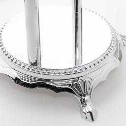 AKDY 3-Handle Freestanding Claw Foot Tub Filler with Telephone Hand Shower, Chrome thumbnail 5