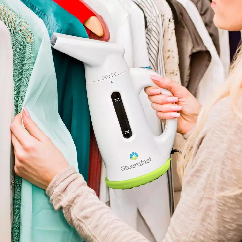 Steamfast SF-445 Portable Handheld Garment Steamer, 800W, White
