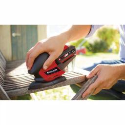 Einhell PXC 18V Cordless Compact Detail Palm Sheet Sander Kit with 2.0 Ah Battery and Fast Charger thumbnail 4